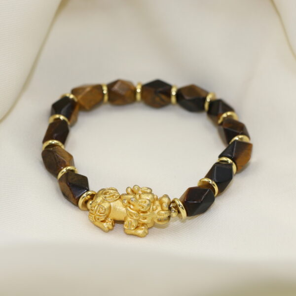 虎眼石多邊形貔貅