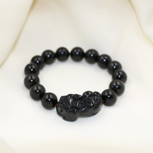 IMG_0535 黑曜石貔貅手串