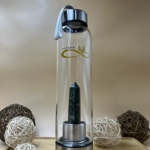 水晶能量水壺-祖母綠單尖