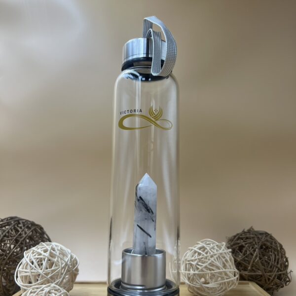 水晶能量水壺-黑髮晶